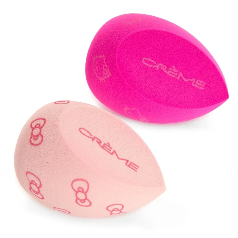The Crème Shop x Hello Kitty Limited Edition Premium Plush Makeup Blender Duo